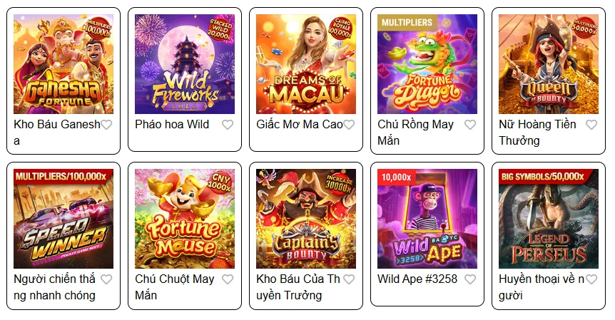 popular slot games