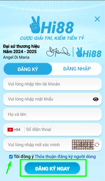 easy registration form